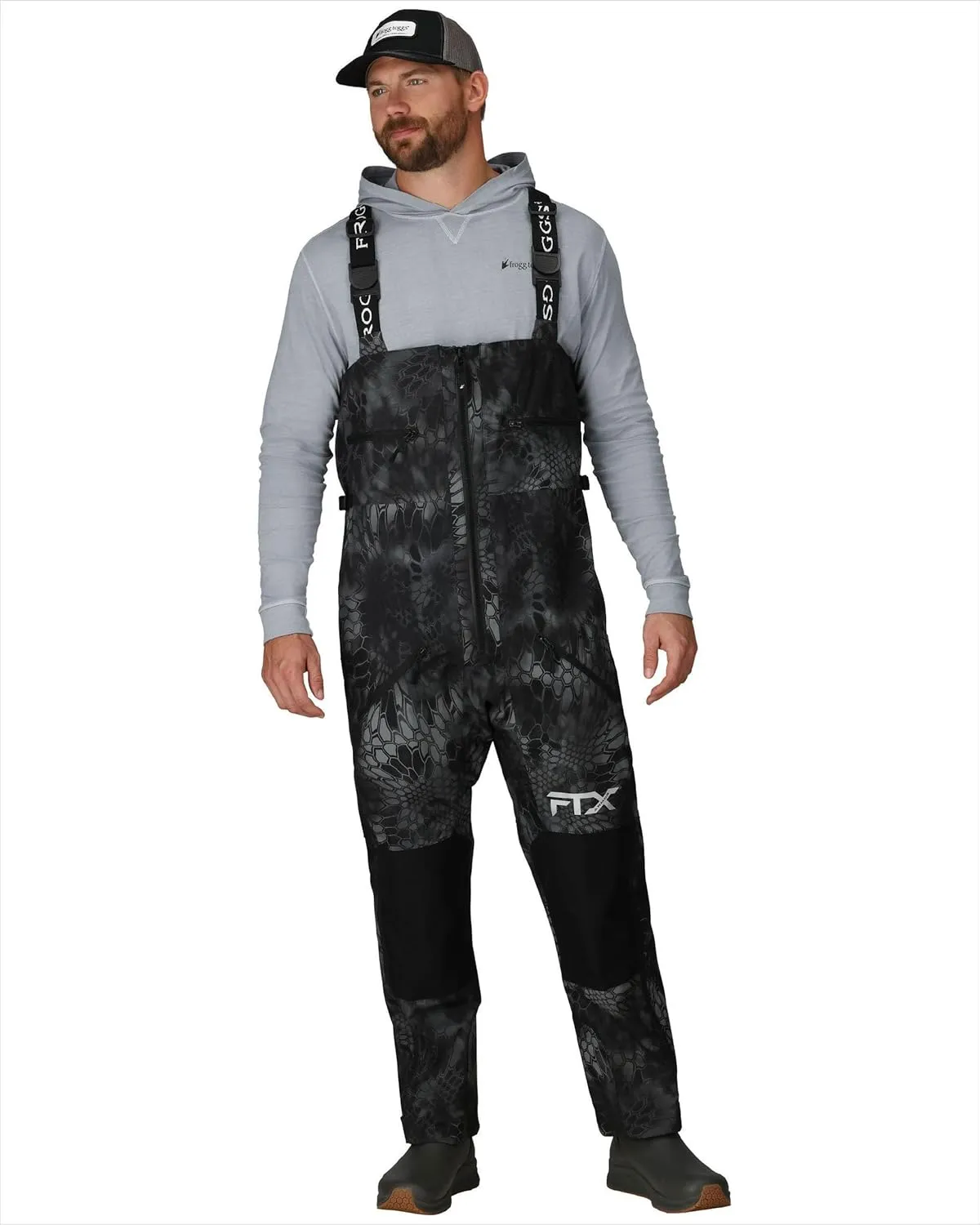 FROGG TOGGS Men's FTX Armor Premium Waterproof Rain, Fishing Bibs
