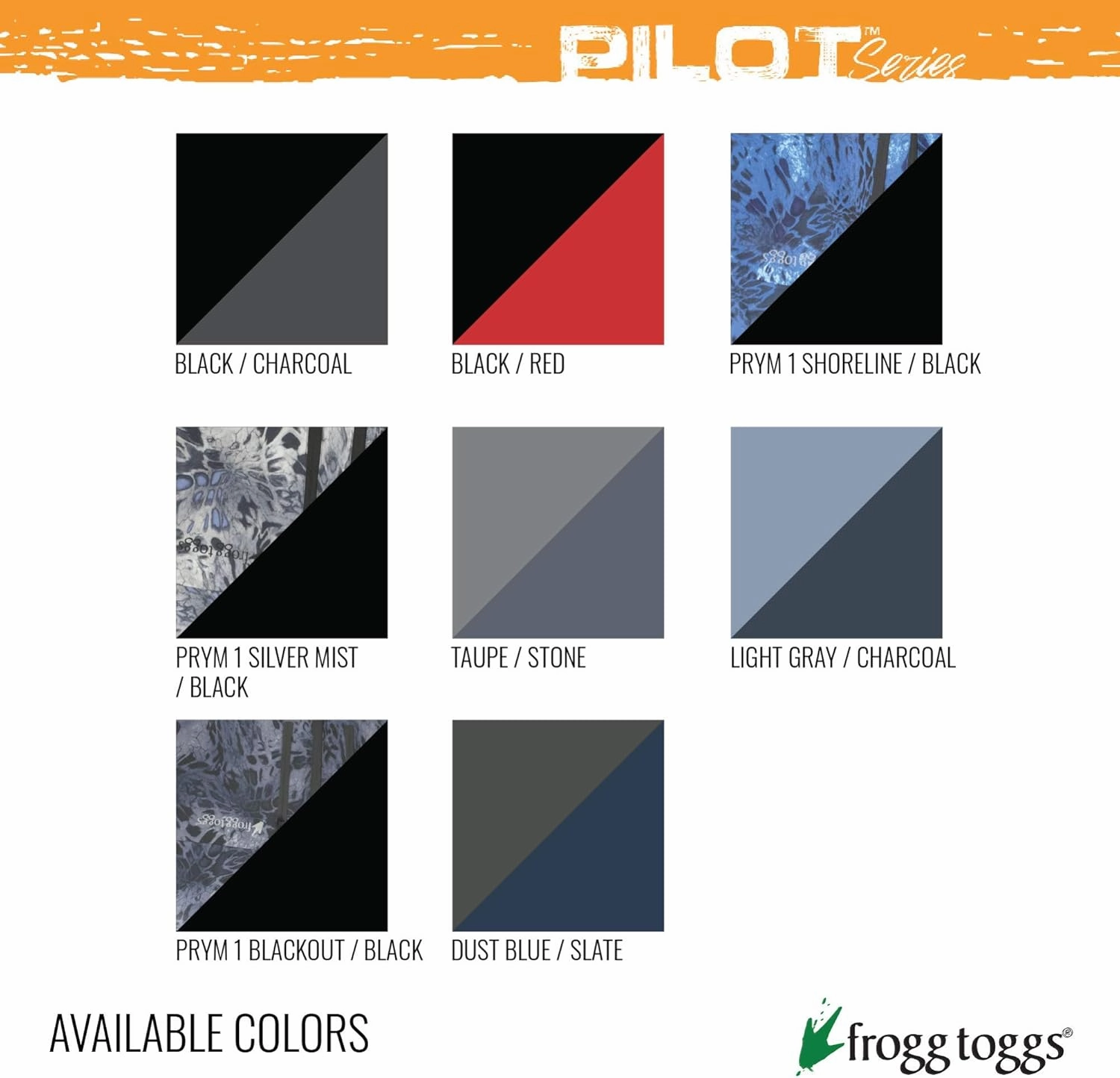 FROGG TOGGS Men's Pilot 2 Guide 3-Layer Waterproof Breathable Rain Jacket