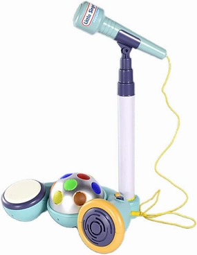 Fun Karaoke Machine for Kids Detachable Scalable Stand Design Musical Toy for Birthday Christmas New Year Gifts