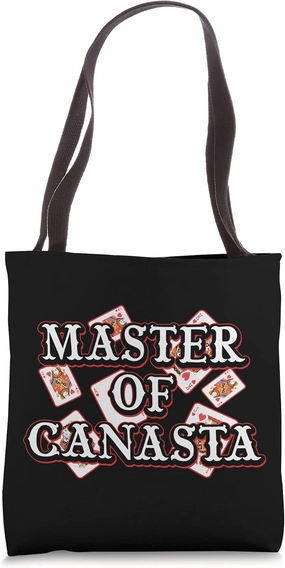 Funny Master Of Canasta Gift | Card Game Player Men Women Tote Bag