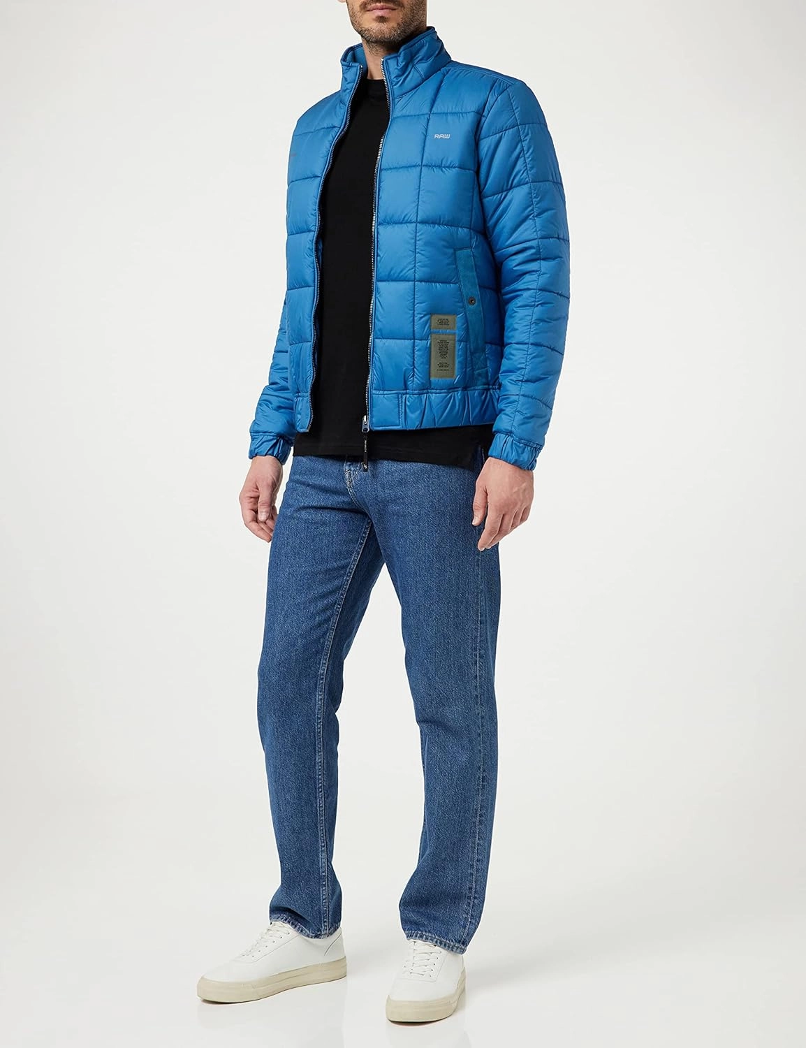 G-STAR Men's Meefic Square Quilted Jacket
