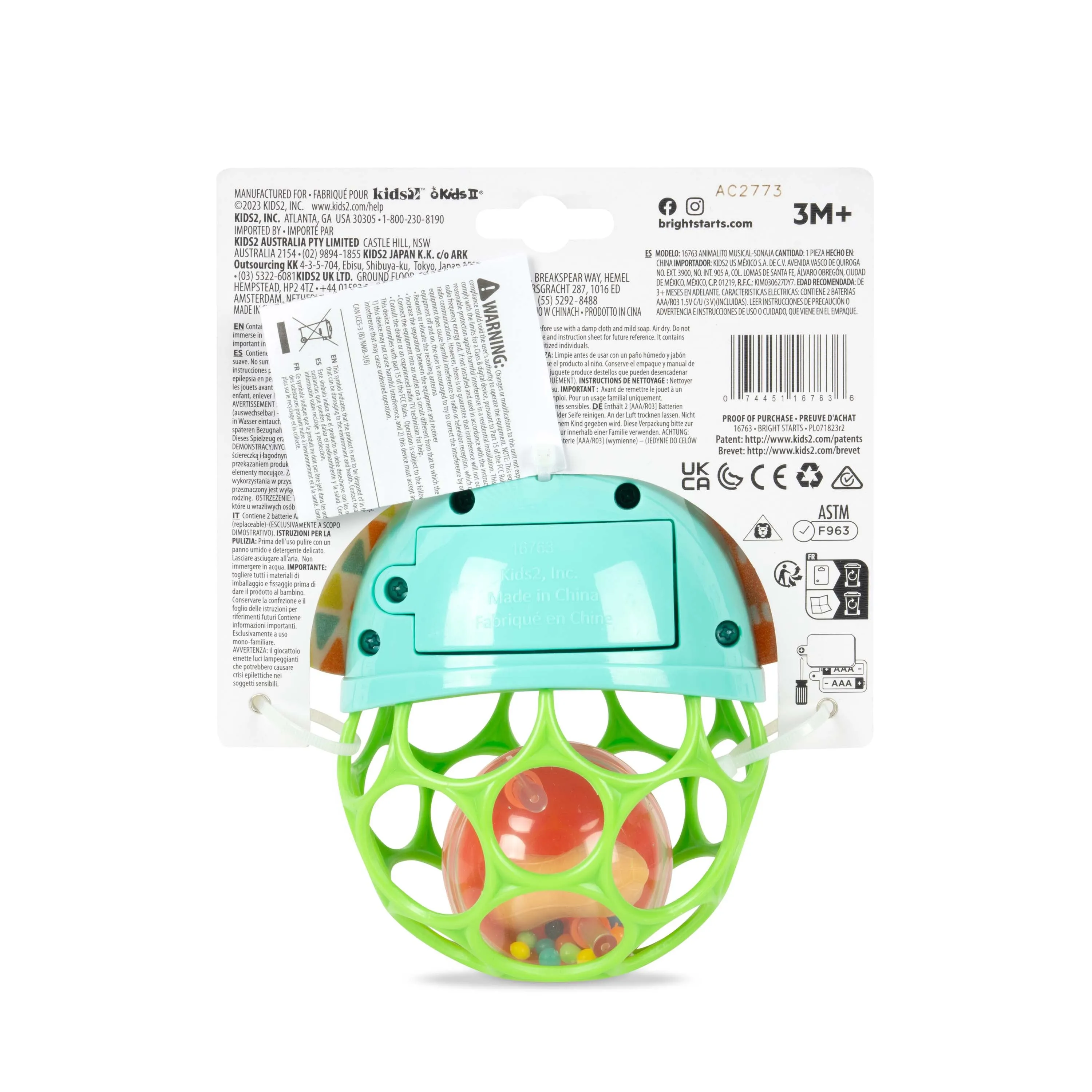 Giggle & Glow Musical Light-Up Toy