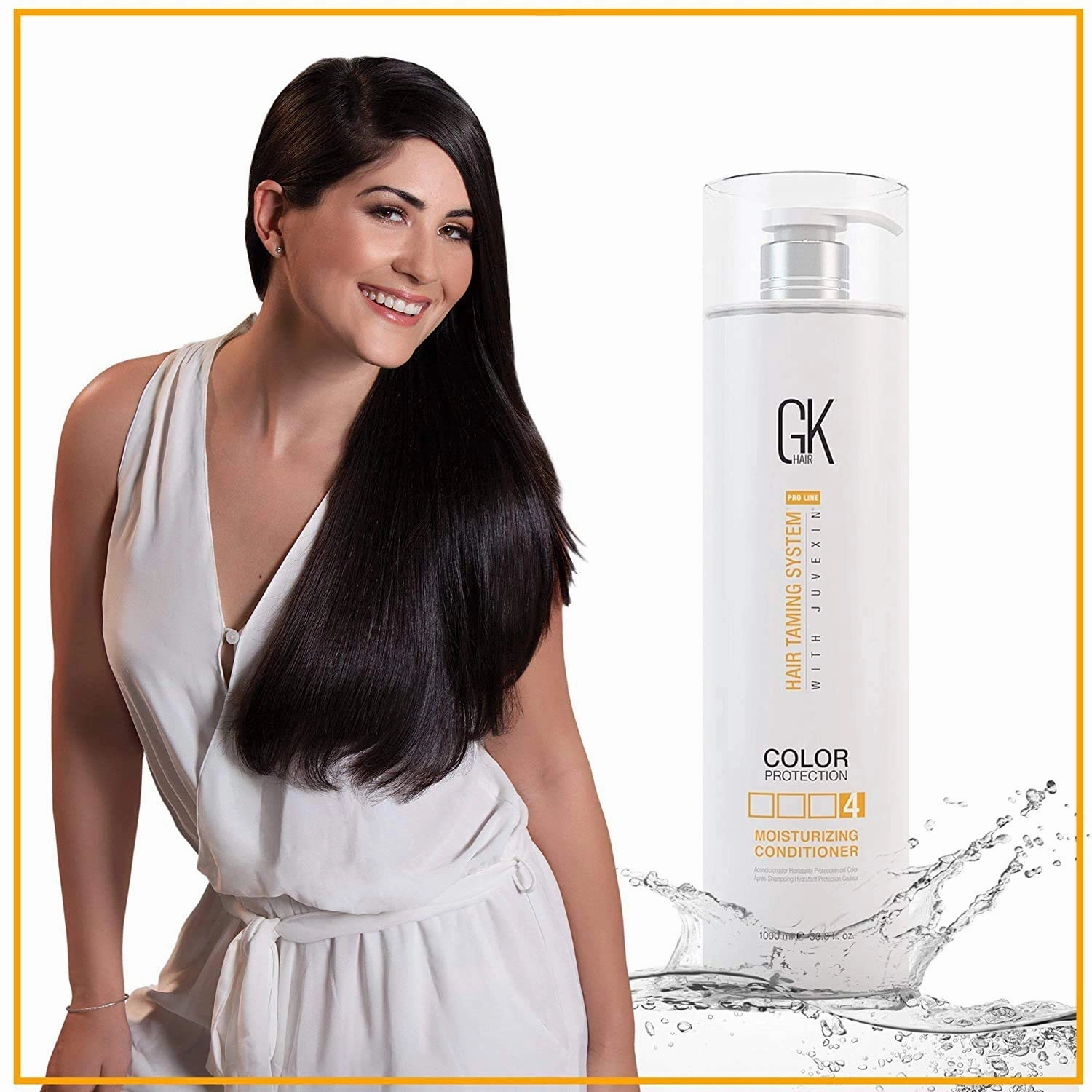 GK HAIR Moisturizing Shampoo and Conditioner Set –Shampoo For Men and Women Conditioner set for All Hair Types (10 Fl Oz)