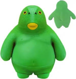 Green Head Fish Toy, Decompress and Squeeze Stress Toy Figure for Adults, Relief Anti-Anxiety Mini Gadget to Relax (Large)