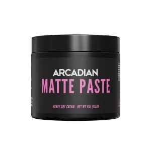 Grooming Matte Paste Hair Clay for Men Styling – Vegan Matte Finish, Strong High Hold, 4oz