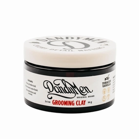 Grooming Clay – Strong Hold, Natural Matte Finish, and Flexible Styling with Kaolin Clay & Beeswax – Tobacco Vanilla Scent – 2 oz