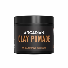 Grooming Clay Pomade for Men – Vegan Matte Finish, Strong High Hold, 4oz