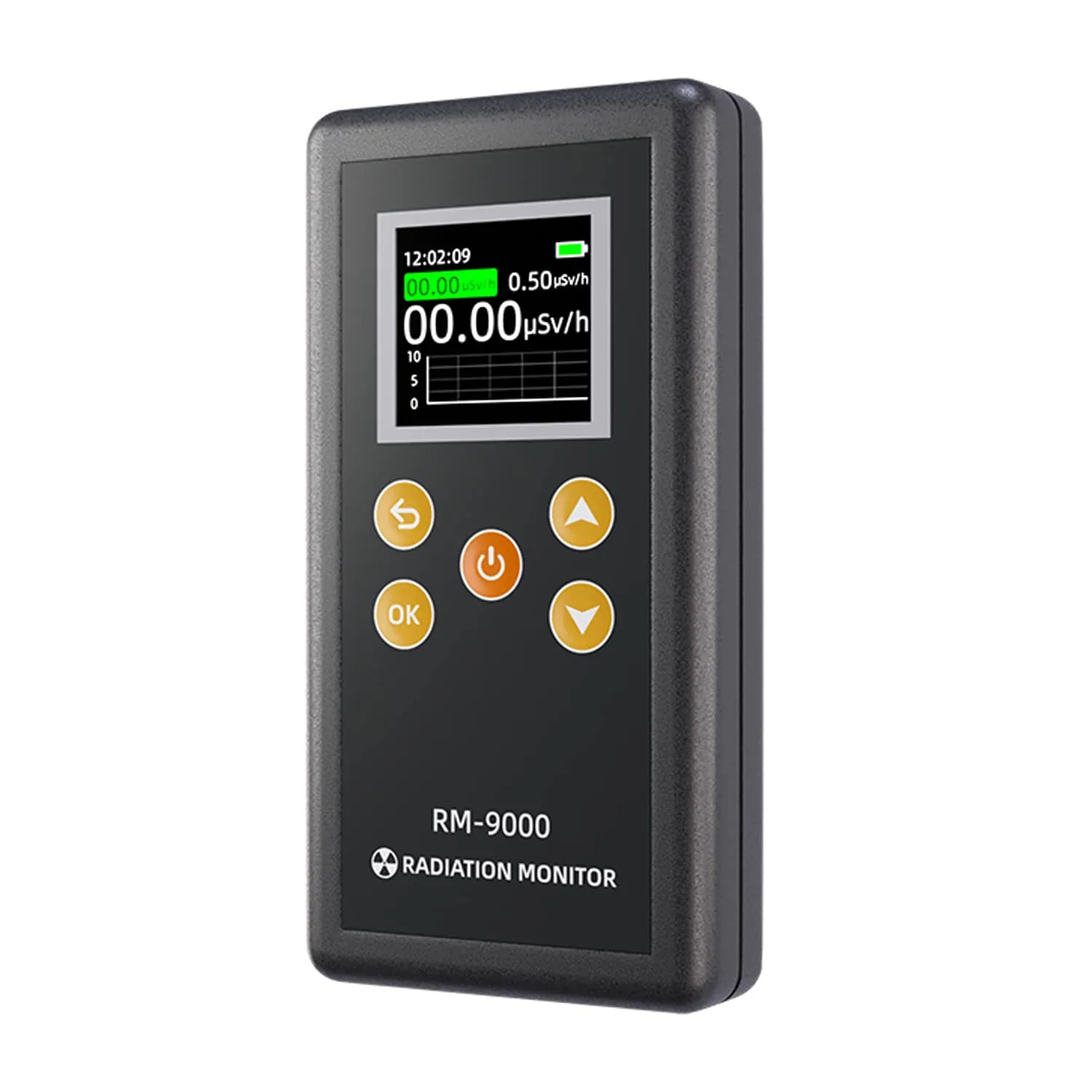 Handheld Geiger Counter Nuclear Radiation Detector, High Accuracy Beta Gamma X-ray Nuclear Radiation Dosimeter, Portable Radiation Monitor with LCD Display
