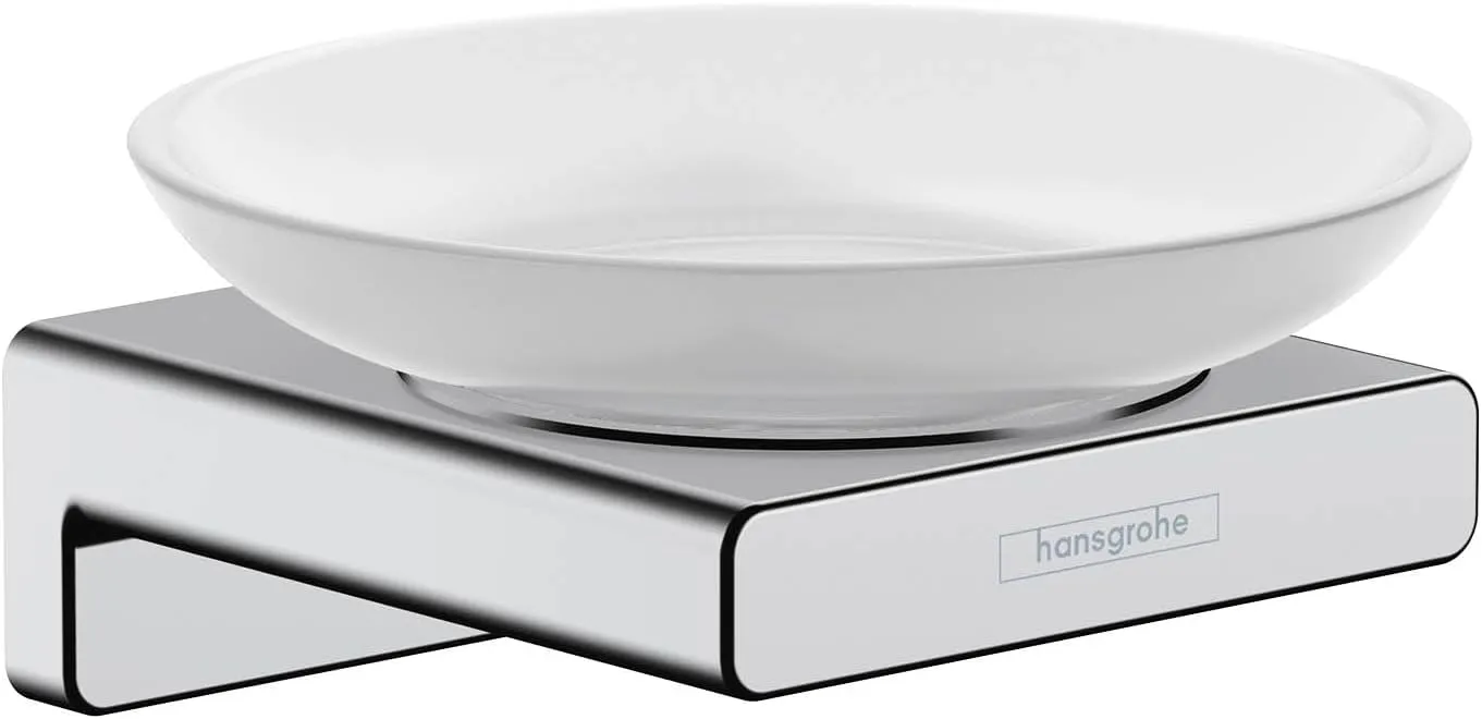 Hansgrohe AddStoris Soap Dish in Chrome, 41746000