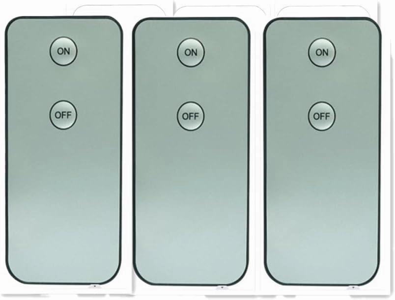 HCDZ Replacement Remote Control Compatible for Luminara Real-Flame Effect LED Flameless Candles,Set of 3