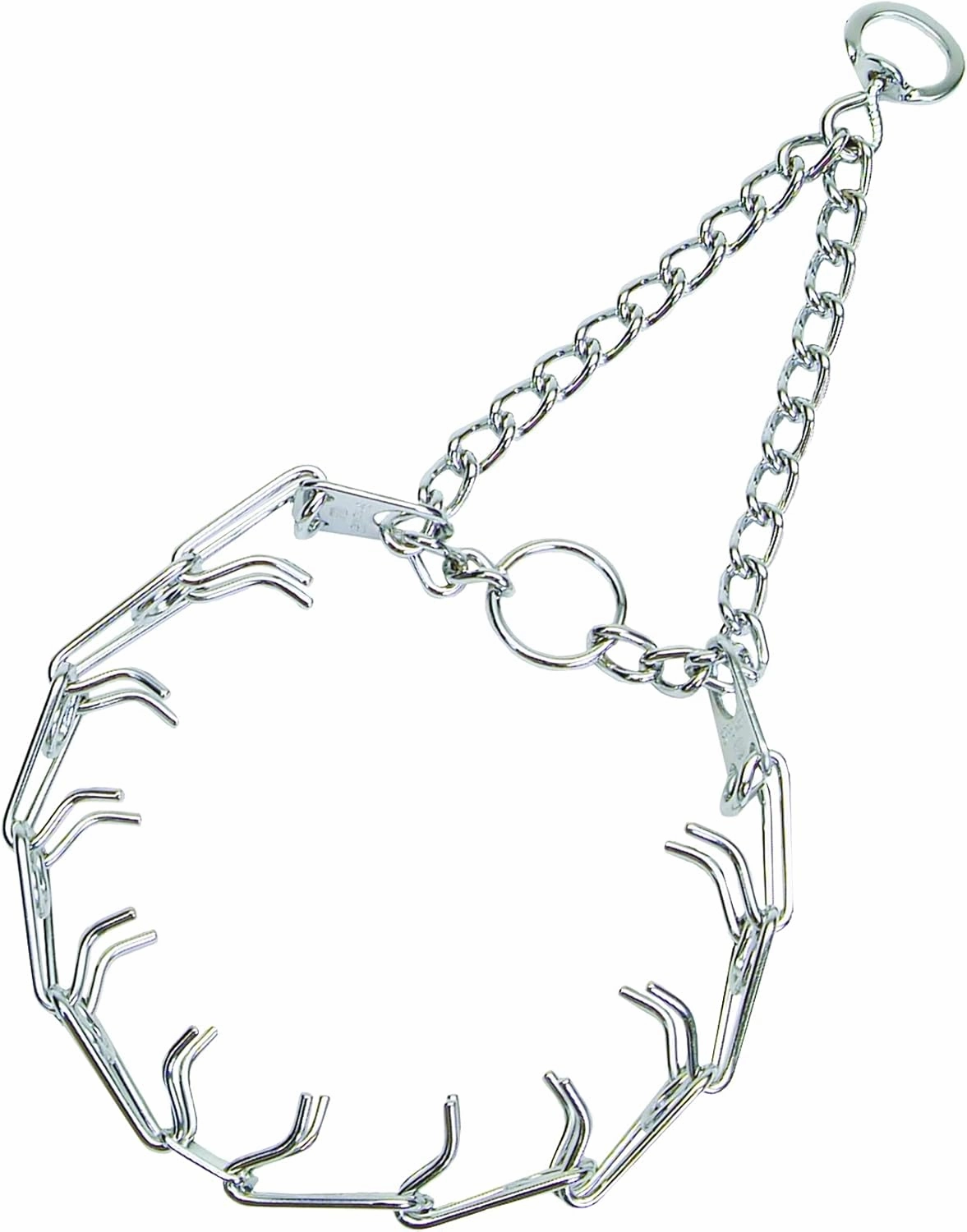 Herm Sprenger HS Germany Coastal Pet Products 00051 G2212 Sprenger Slip On Pinch-Prong Dog Training Collar Silver, 2.5Mm/12 in (00051 G2214)