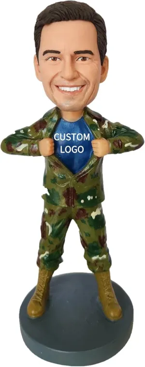 Heybobble Custom Bobbleheads, Stylish bobblehead, Best Gift, Unique Full Body Customization Bobblehead Figures, Handmade Personalized Sculpture Gift, Action Figure Based on Your Photo
