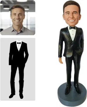 Heybobble Custom Bobbleheads, Stylish bobblehead, Best Gift, Unique Full Body Customization Bobblehead Figures, Handmade Personalized Sculpture Gift, Action Figure Based on Your Photo