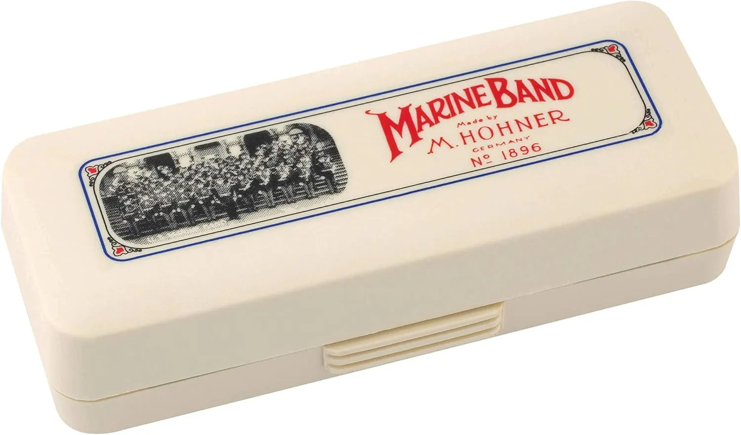 Hohner 1896BX Marine Band Harmonica, Key of B Flat Minor