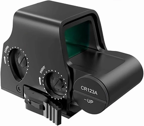 Holographic Sight 556 Red Green Dot Holo Sights Metal Scope Brightness Adjustment Holographic Sight