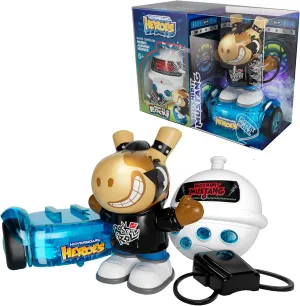 Hoverboard Heroes MoshPit Mustang Remote Control Musical Toy, LED Lights, Rechargeable Battery, Ages 5 