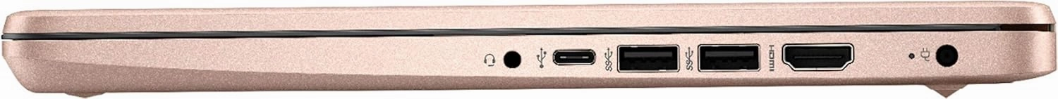 hp 2022 14in Ultra Light Laptop, Intel N4020 Processor(Up to 2.8GHz), 4GB RAM, 128GB Storage(64GB eMMC 64GB Micro SD), 1 Year Office 365, Webcam, HDMI, WiFi, USB-A&C, Google Classroom or Zoom