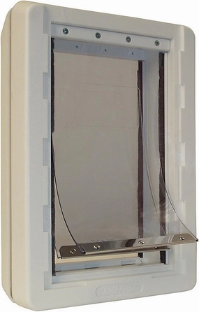 Ideal Pet Products Ruff-Weather Pet Door with Telescoping Frame, Medium, 7.25" x 13" Flap Size