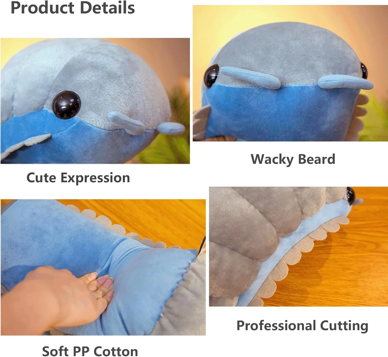 Insect Plush Toys 19-Inch Pill Bug Stuffed Soft Animals Pillow Plushie Cushion Insect Isopod Doll Kids Toys Girls Boys Gifts