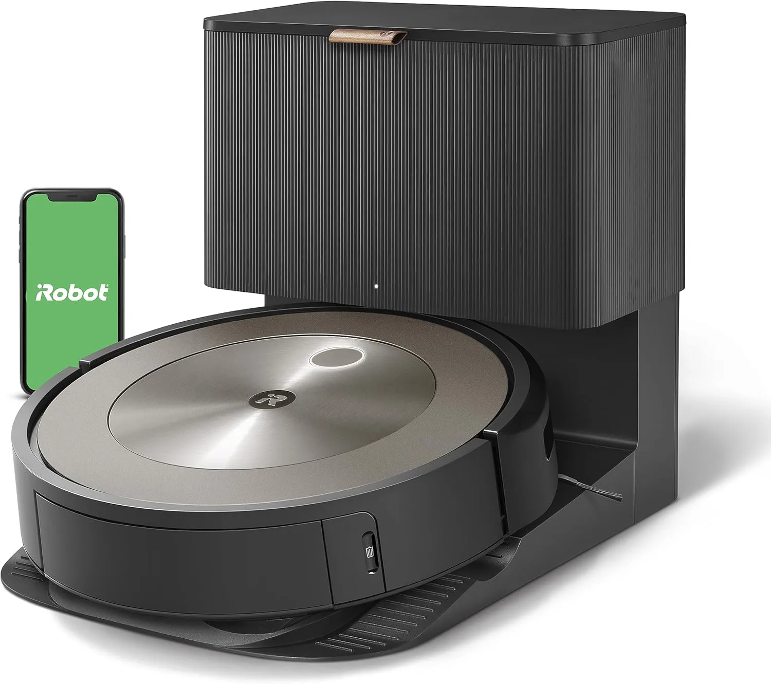 iRobot Roomba j9  Self-Emptying Robot Vacuum – Powerful Suction, Identifies and Avoids Obstacles Like pet Waste, Self-Empties for 60 Days, Best for Homes with Pets, Smart Mapping, Works with Alexa​