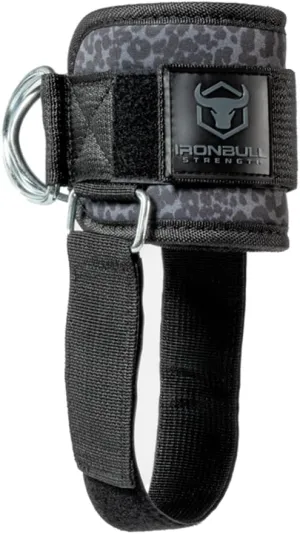 Iron Bull Strength Women's Kickback Ankle Strap for Cable Machines & Resistance Bands: Gym & Home Workout Cuff Attachment for Leg Extensions, Kickbacks, Hip Abductors - Booty Exercises