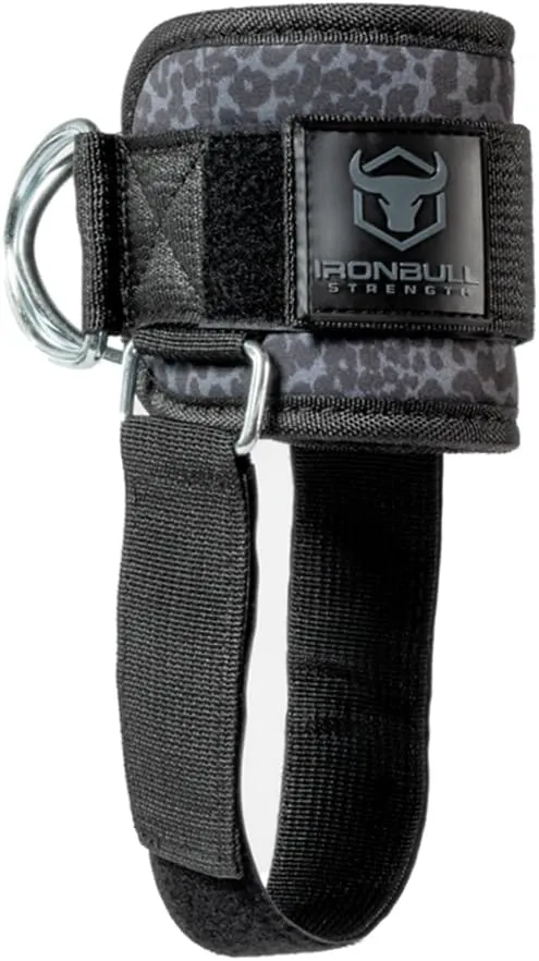 Iron Bull Strength Women's Kickback Ankle Strap for Cable Machines & Resistance Bands: Gym & Home Workout Cuff Attachment for Leg Extensions, Kickbacks, Hip Abductors - Booty Exercises
