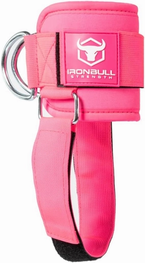 Iron Bull Strength Women's Kickback Ankle Strap for Cable Machines & Resistance Bands: Gym & Home Workout Cuff Attachment for Leg Extensions, Kickbacks, Hip Abductors - Booty Exercises