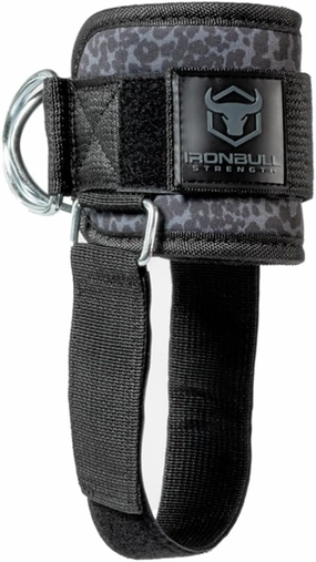 Iron Bull Strength Women's Kickback Ankle Strap for Cable Machines & Resistance Bands: Gym & Home Workout Cuff Attachment for Leg Extensions, Kickbacks, Hip Abductors - Booty Exercises