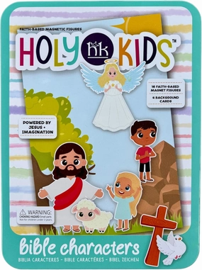 Jesus and Friends - Faith Based Magnet Set is an Interactive and Entertaining Magnetic Play Set Intended to Foster Spiritual Engagement for Children in a Quiet and Relaxed Manner.