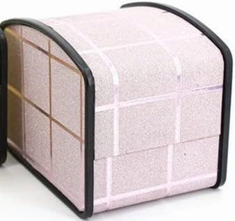 Jewelry Travel Box Jewelry Box Single Slot Watch Box PlasticDisplay Case Portable Earrings Bracelets Rings Watche Jewelry Box Flexible Flip Chair Jewelry Organizer Storage Case (Color : Pink)