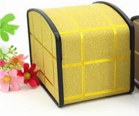Jewelry Travel Box Jewelry Box Single Slot Watch Box PlasticDisplay Case Portable Earrings Bracelets Rings Watche Jewelry Box Flexible Flip Chair Jewelry Organizer Storage Case (Color : Yellow)