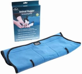 Jokari Animal Hugger Wrap Bag Carrier to Groom Cats, Pets, and Small Dogs or Kittens. Clip Nails, Brush Fur or Hair, Hold Furry Friends Snug and Safe. Great Grooming Restraint Kit for Pets or Groomers