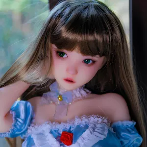 Junying Baochai 1/4 Female Seamless Action Figures Full Silicone Material, Jydoll 70cm Flexible Female Figure Dolls for Cosplay/Photography/Arts (Wig)
