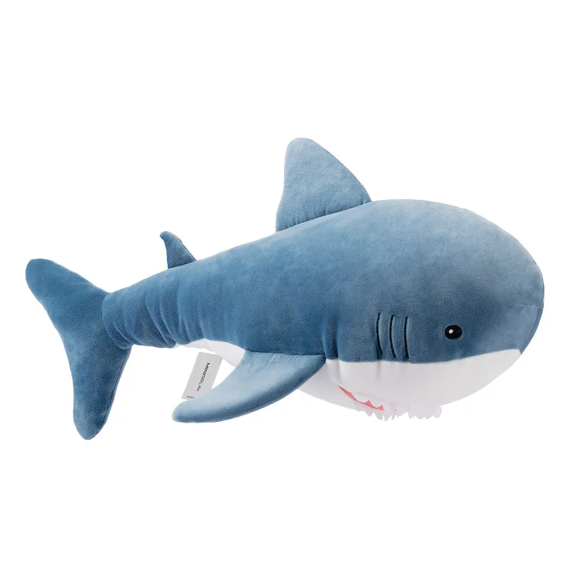 Kawaii Blue Shark Doll Plush Toy