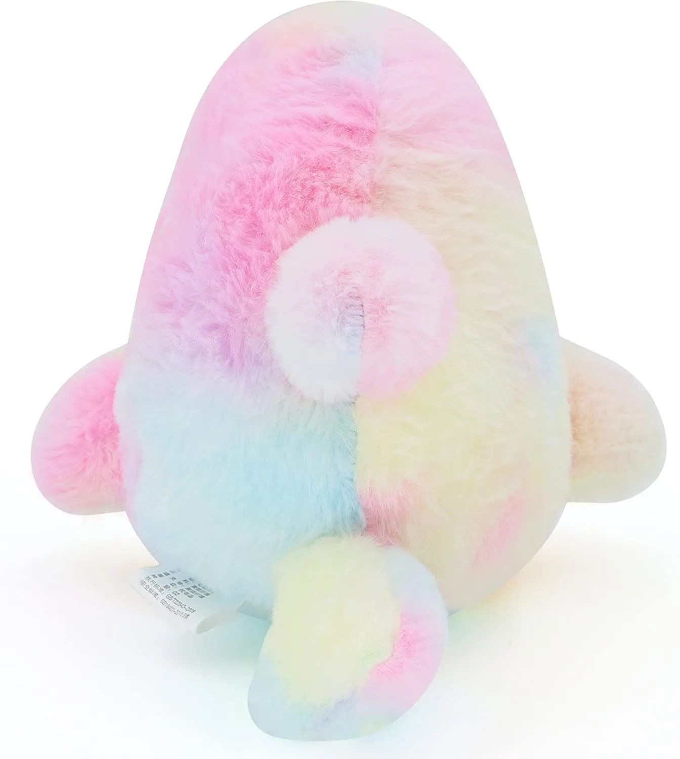 Kawaii Shark Cat Plush Toy Stuffed Animal Doll, Soft Pillow for Boys & Girls (Tie-dye Shark cat, 20cm/7.8in)