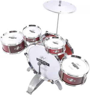 Kid Drum Set for Toddlers, 5 Drums Percussion Musical Instruments, Jazz Drum Musical Instruments Toy, Kid Drum Set for Kids