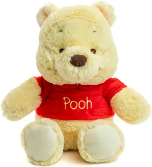 Kids Preferred Disney Baby Winnie the Pooh and Friends Stuffed Animal with Jingle and Crinkle, Pooh 12”