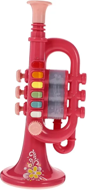 Kisangel 1set Educational Trumpet Toy for Boy Girl Musical Instrument Creative Sound Blowing Toy for Birthday and Festivals Material Engaging Learning