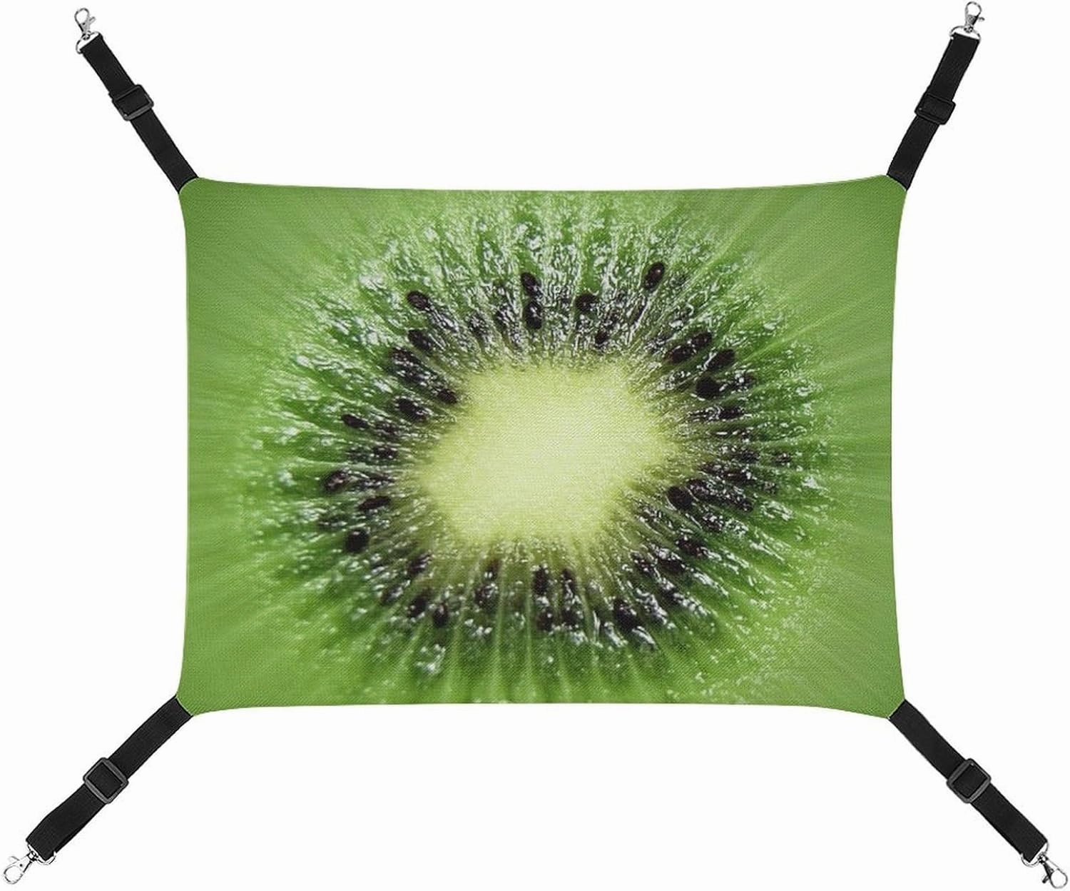 Kiwi Fruit Hanging Cat Bed Soft Breathable Pet Hammock for Cage Pet Sleeper for Kitten Ferret Puppy Rabbit