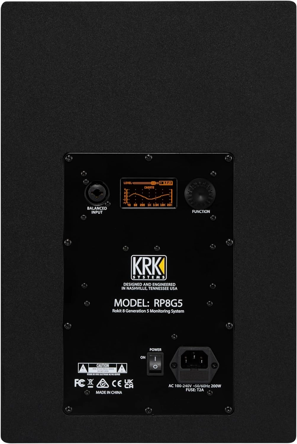 KRK RP8G5 8 Generation Five 8" Powered Studio Monitor