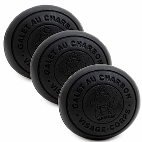 Label Provence - Pebble Soap - Body and Face mask - Made With Organic Donkey Milk - Donkey Milk Fragrance - 110g - Set of 3