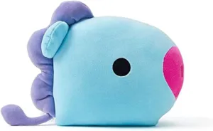 Lerion Stuffed Animal Pillow Baby Face Flat Cushion Doll Plush Small Plush Puppets Toy Boys Throw Pillow Cushion (Mang)