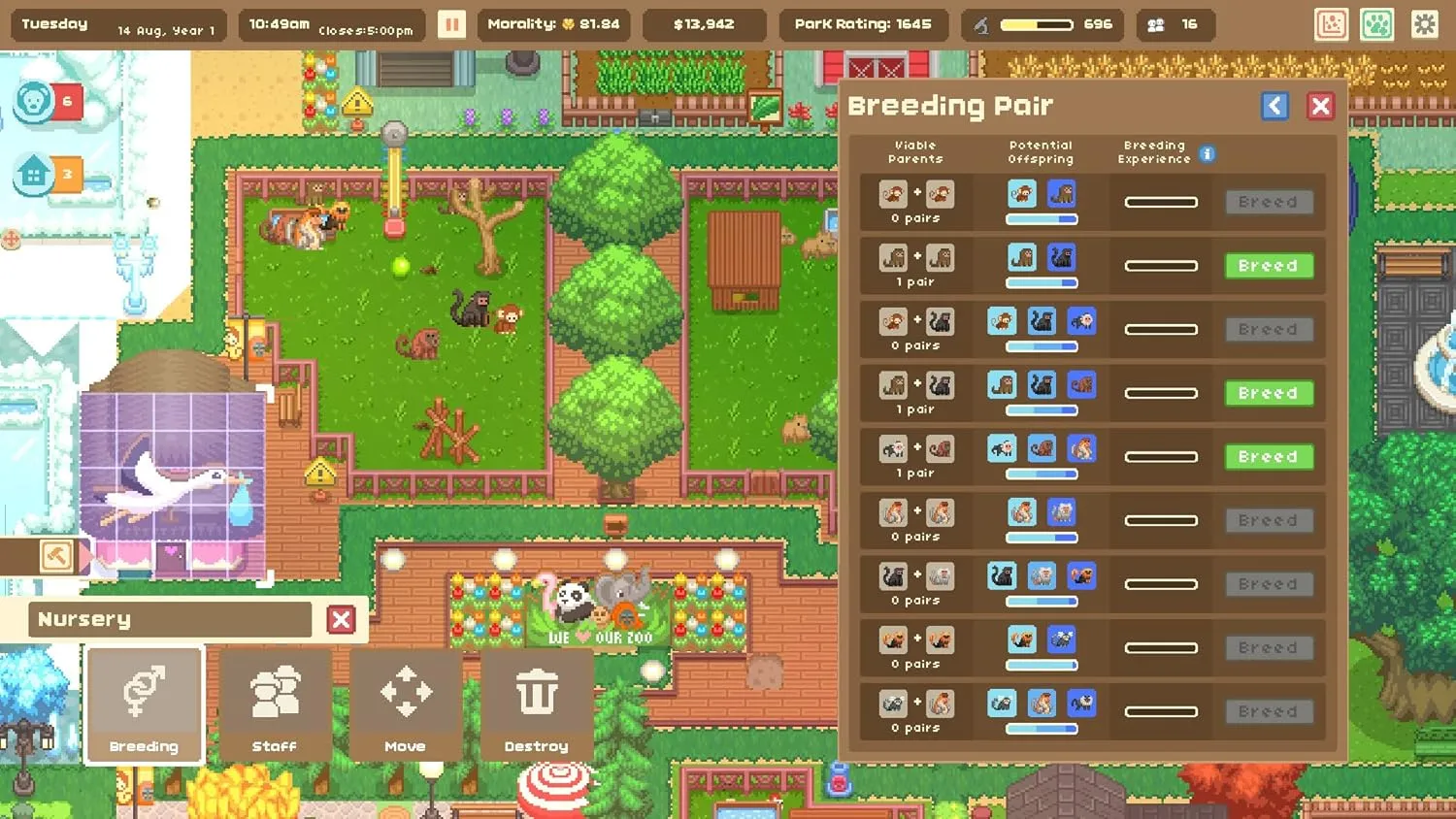 Let’s Build a Zoo (Nintendo Switch) (Non-US Version)