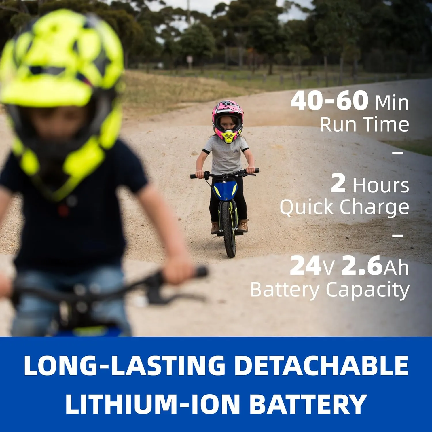 Lightweight Electric Dirt Bike for Kids, 170/340W Electric Motorcycle Up to 10/12MPH, 24V Detachable Battery, Hand-Operated Dual Brakes Electric Balance Bike for Ages 3-6/5-12