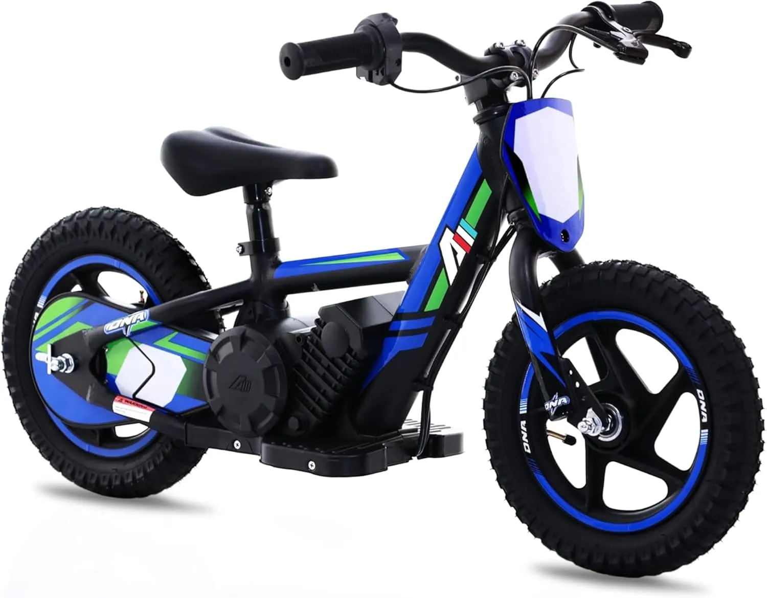 Lightweight Electric Dirt Bike for Kids, 170/340W Electric Motorcycle Up to 10/12MPH, 24V Detachable Battery, Hand-Operated Dual Brakes Electric Balance Bike for Ages 3-6/5-12