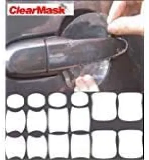 Llumar 10 Mil Door Handle Clear Paint Protection Film Cups 4 Sets of 4 (16 Total)