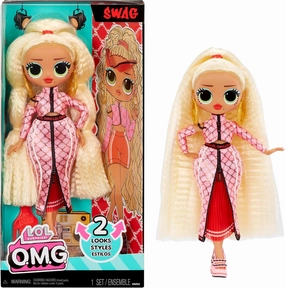 LOL Surprise OMG Swag Fashion Doll with Multiple Surprises Including Transforming Fashions and Fabulous Accessories – Great Gift for Kids Ages 4 