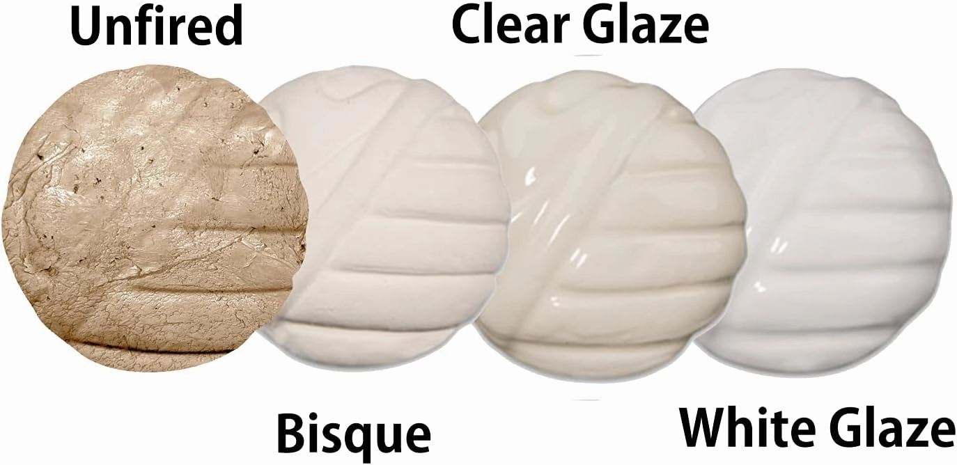 Low Fire Pottery Clay White, 25 lbs (Cones 06-04) Made in USA for Modeling and Wheel Throwing and Hand Building, Pottery Clay for Sculpting, Beginners, and Advanced