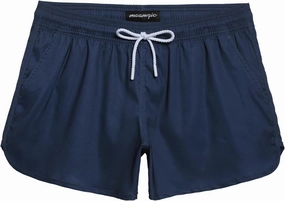 maamgic Swim Shorts Women 3.5" Quick Dry Board Shorts Stretch Swimming Shorts Vintage Bathing Suit Shorts with Pockets