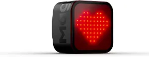 Magene L308 Smart Tail Light for Bike, Highly Customizable Intelligent Expression Bluetooth Lightweight Bicycle Tail Light Without Charging Cable，96 COB LED Lights IPX6 Waterproof